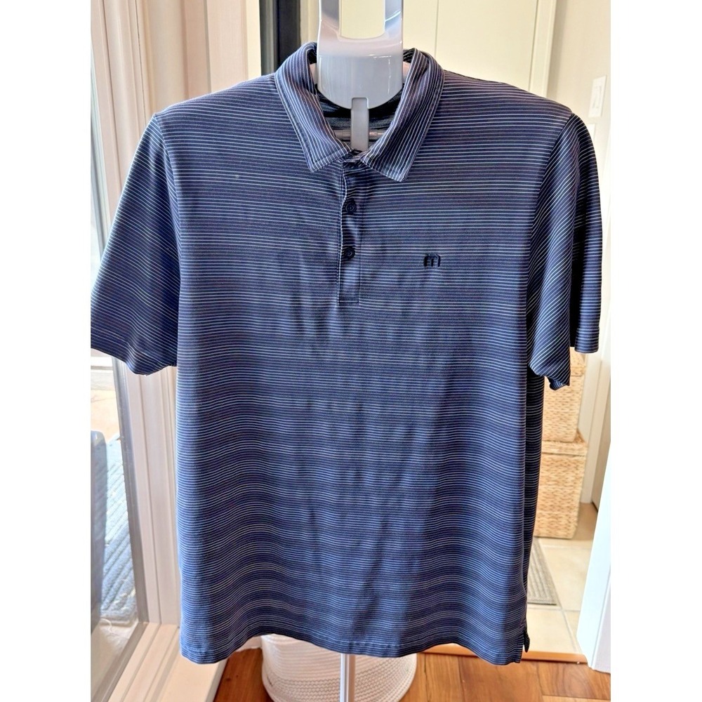 Travis Mathew Men's Polo Golf Casual Preppy Athleisure SZ Large